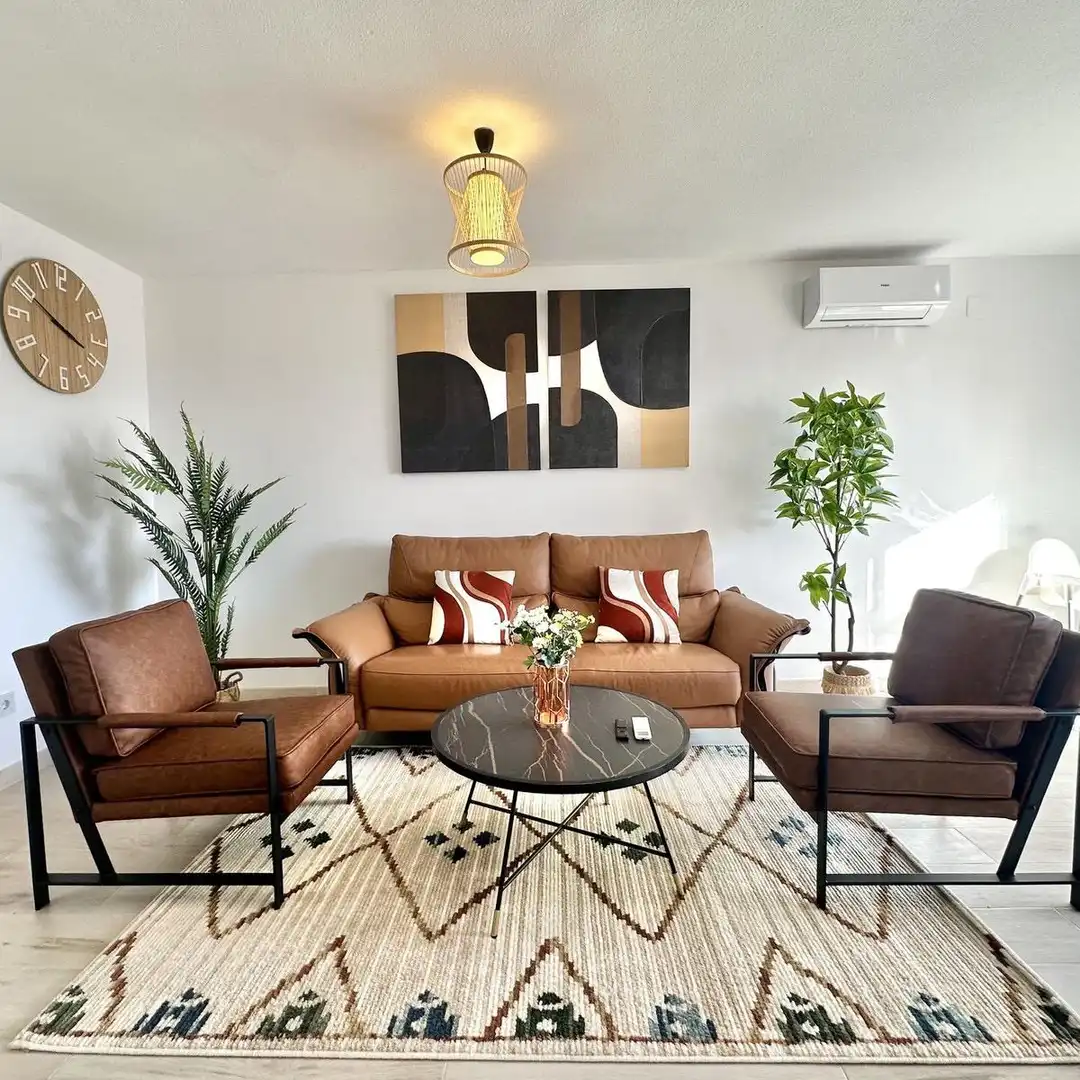 Sala de estar de Piso en venta en Marbella con Terraza