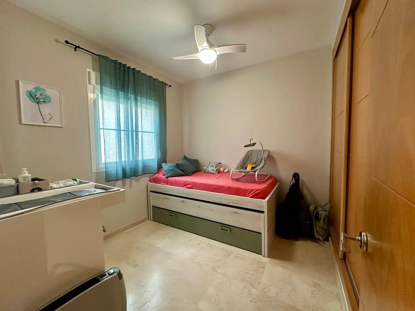 Schlafzimmer von Wohnungen zum Verkauf in Benalmádena mit Klimaanlage, Heizung und Terrasse
