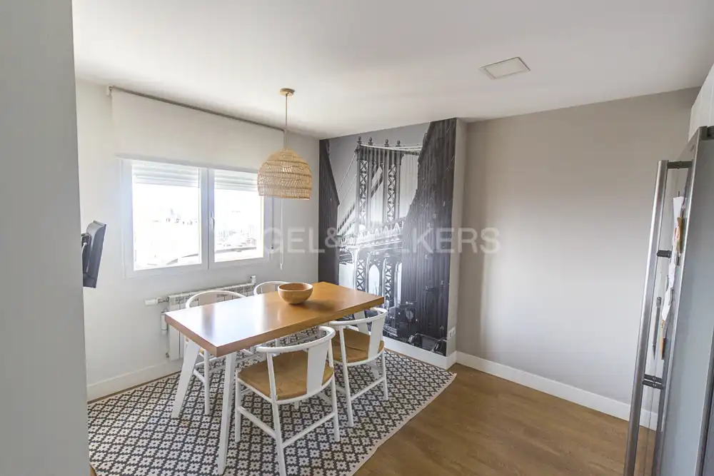 Dining room of Attic for sale in Madrid  with Air Conditioner, Heating and Terrace