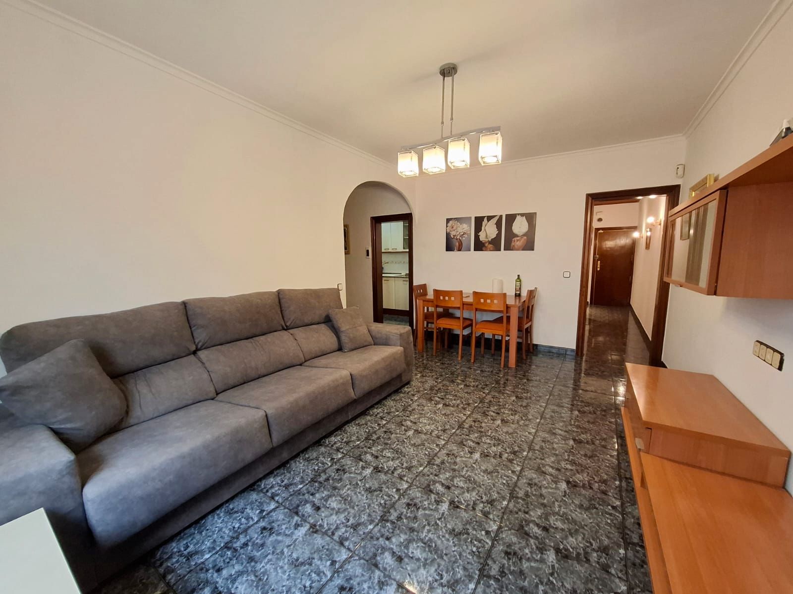 Living room of Flat to rent in  Barcelona Capital  with Air Conditioner, Furnished and Oven