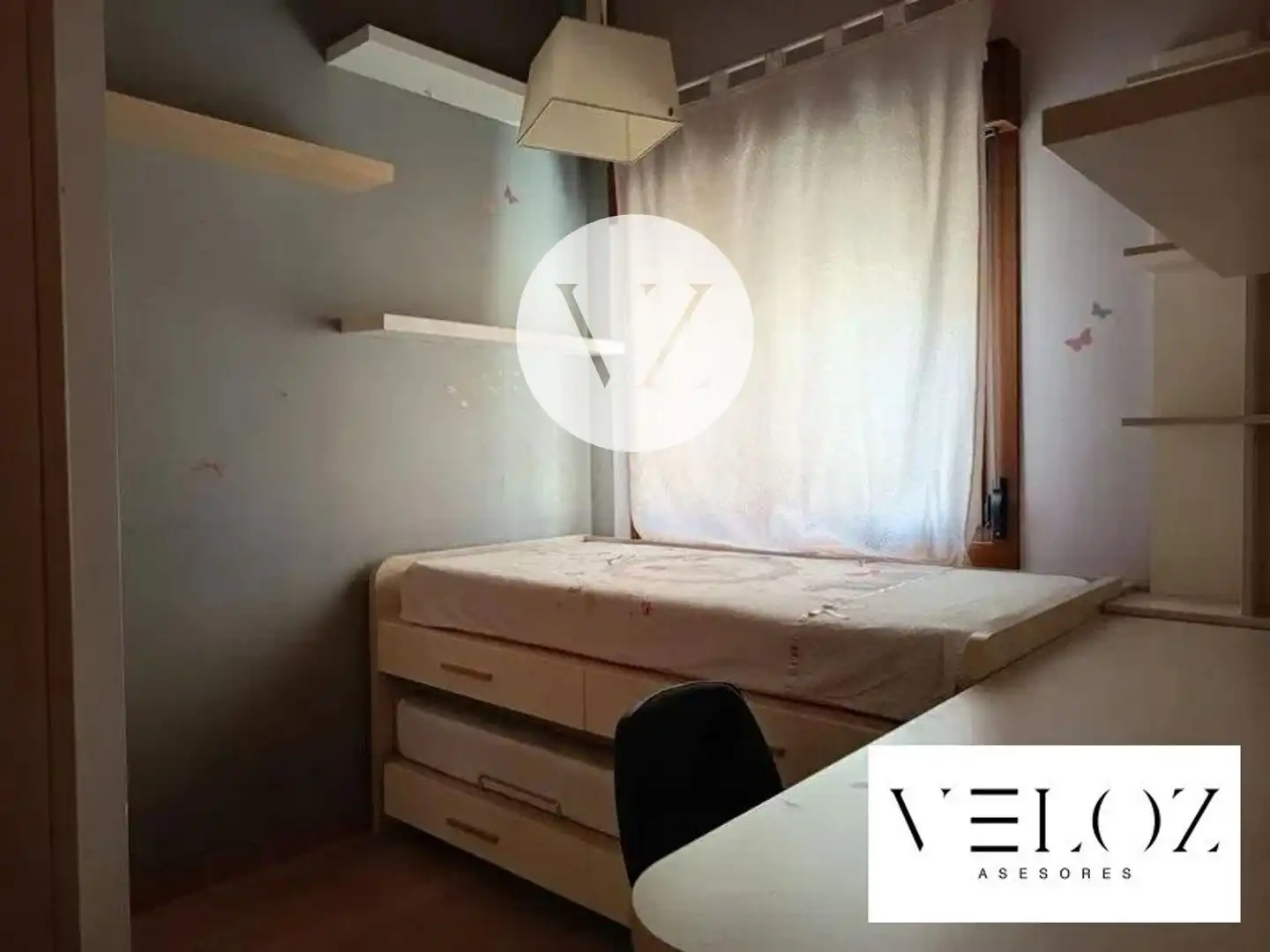 Schlafzimmer von Maisonette zur Miete in Salamanca mit Heizung und Waschmaschine