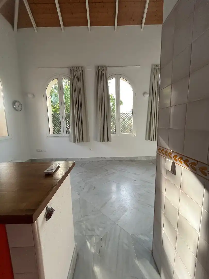 Jardí de Loft de lloguer en Sevilla amb Aire condicionat, Calefacció i Terrassa
