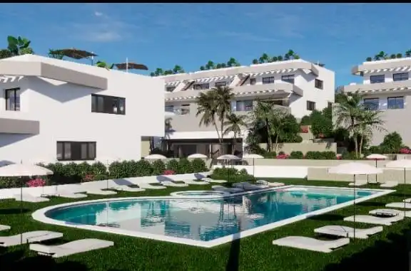 Bungalow with pool for sale in Finestrat Pueblo