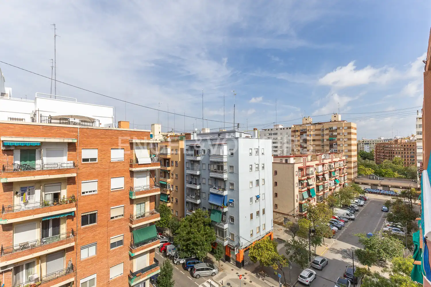 Vista exterior de Pis de lloguer en Valencia amb Aire condicionat, Calefacció i Moblat