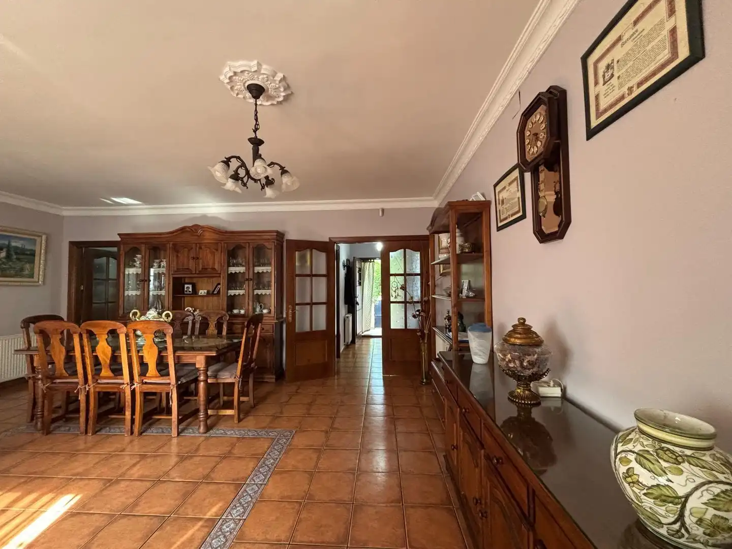 Dining room of Houses for sale in Cáceres  with Air Conditioner, Heating and Private garden