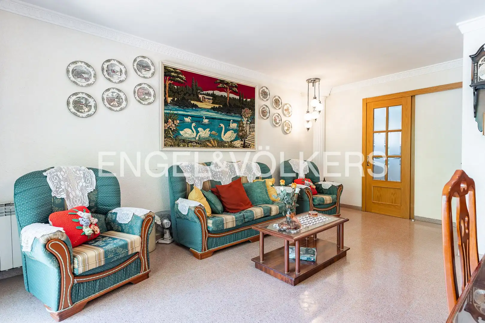 Sala de estar de Casa o chalet en venta en Martorell con Aire acondicionado, Calefacción y Jardín privado