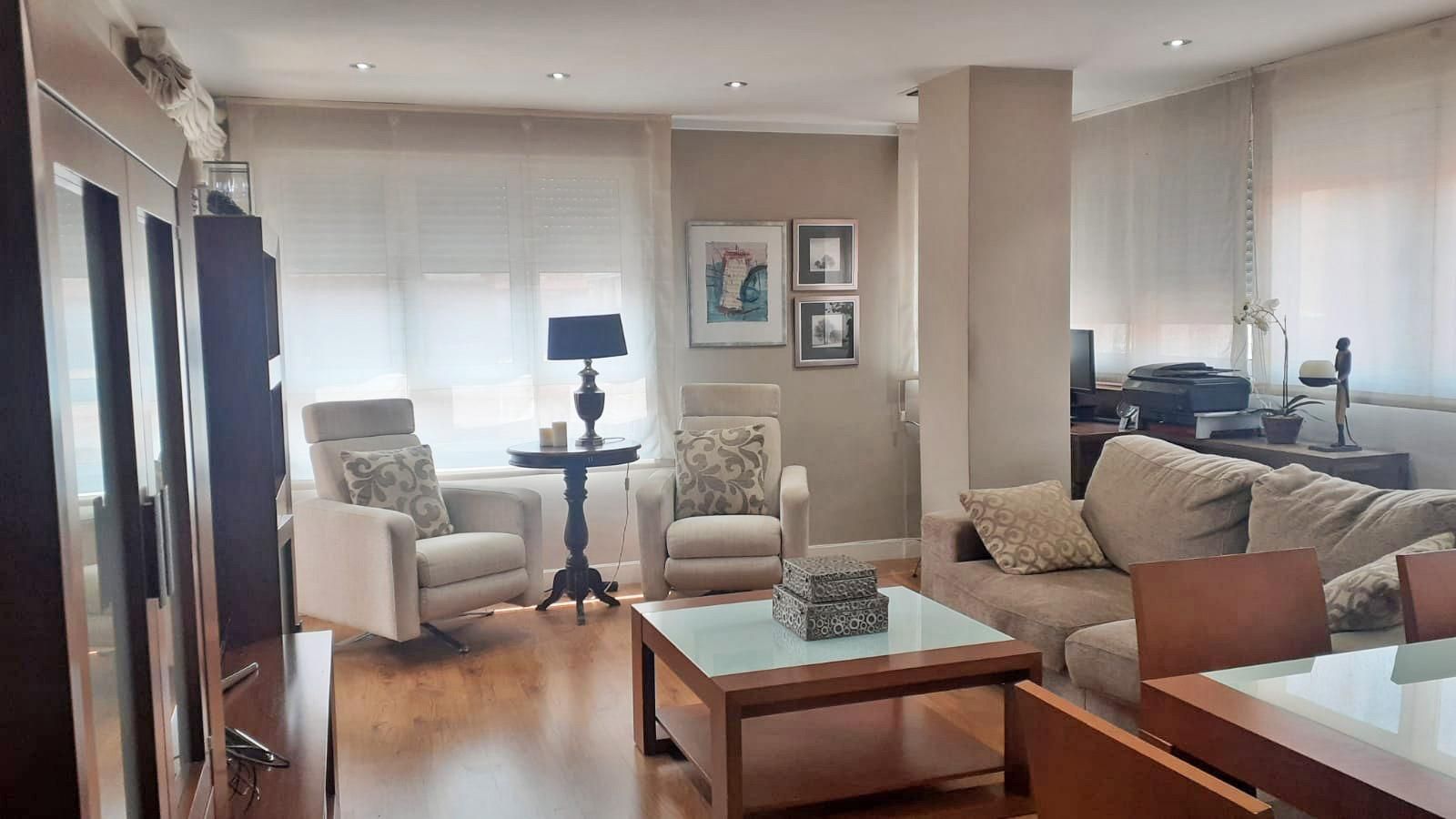 Living room of Flat to rent in Elda  with Air Conditioner, Terrace and Balcony