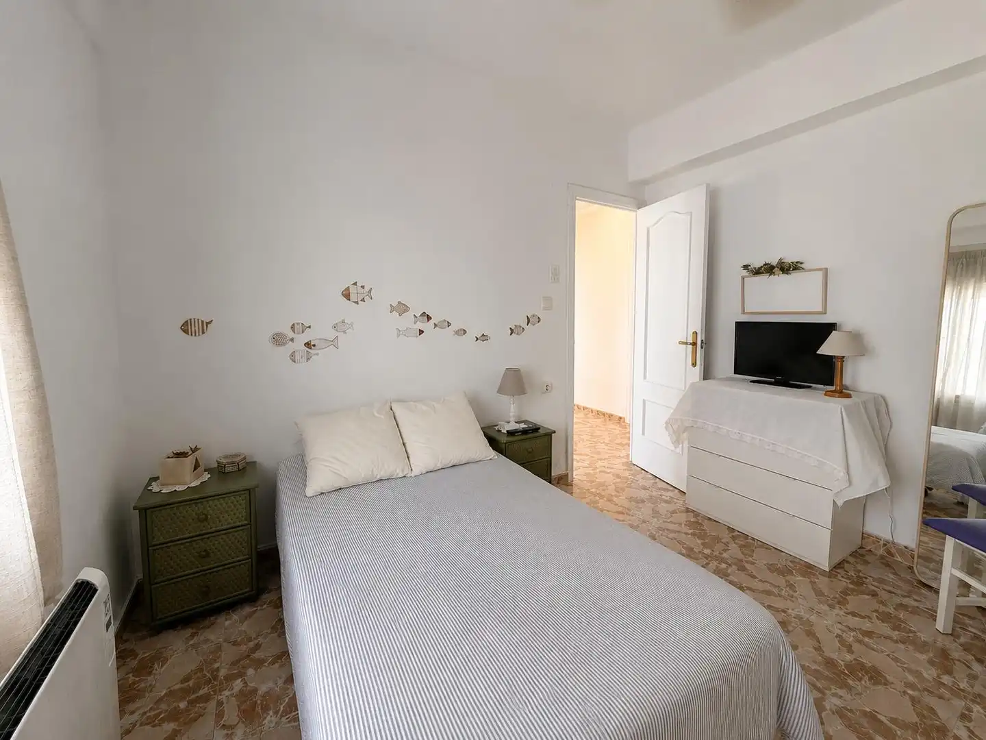 Bedroom of Flat for sale in Alicante / Alacant  with Air Conditioner, Heating and Furnished