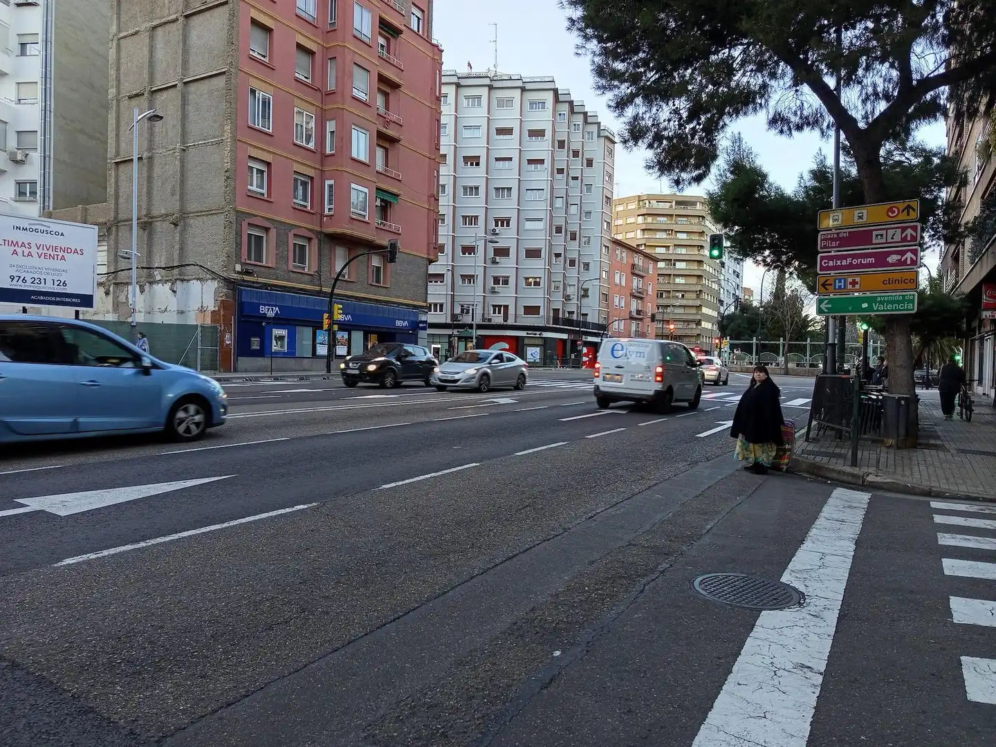 Vista exterior de Garaje en venta en Zaragoza
