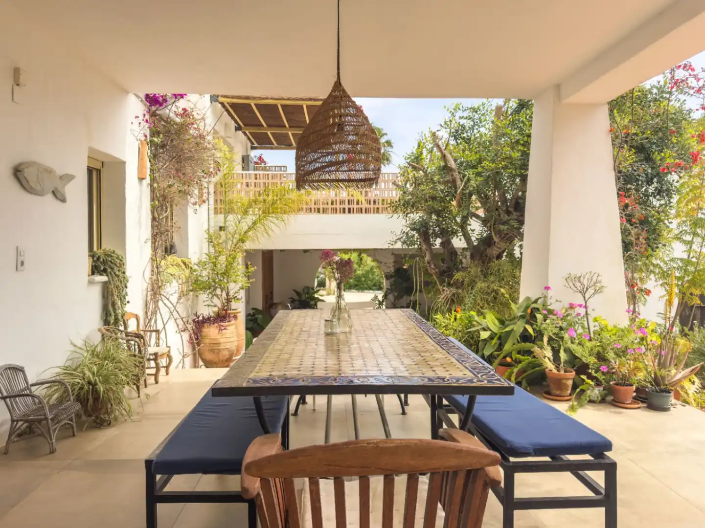 Terraza de Casa o chalet en venta en Jávea / Xàbia con Aire acondicionado, Calefacción y Jardín privado