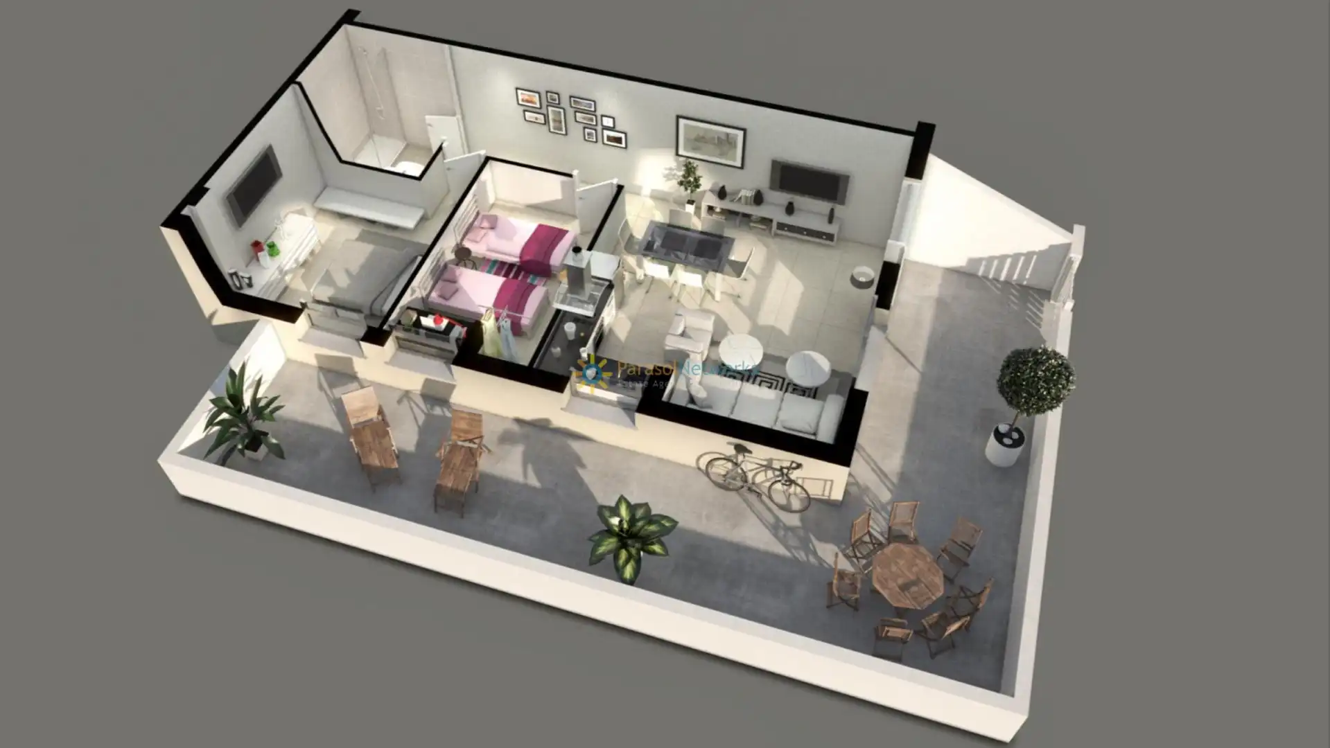 Dormitori de Apartament en venda en Bellreguard amb Terrassa