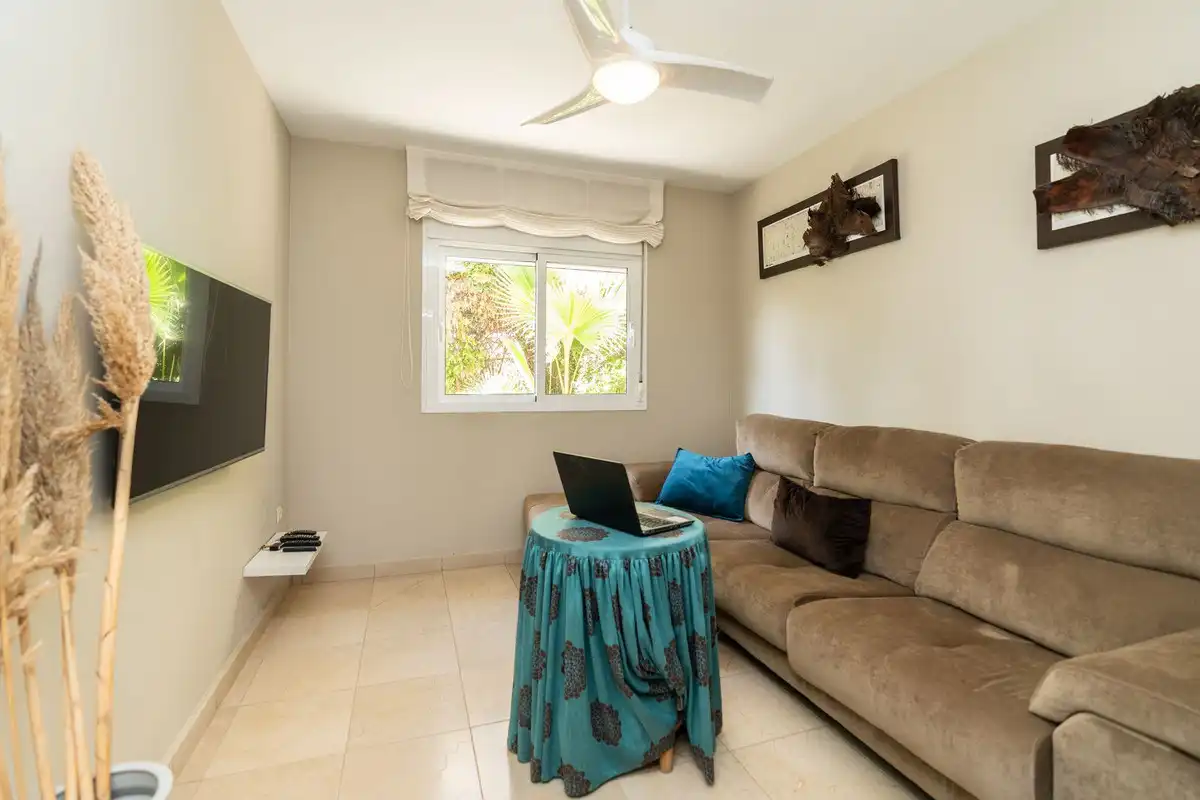 Living room of Houses for sale in Mijas  with Air Conditioner, Heating and Private garden