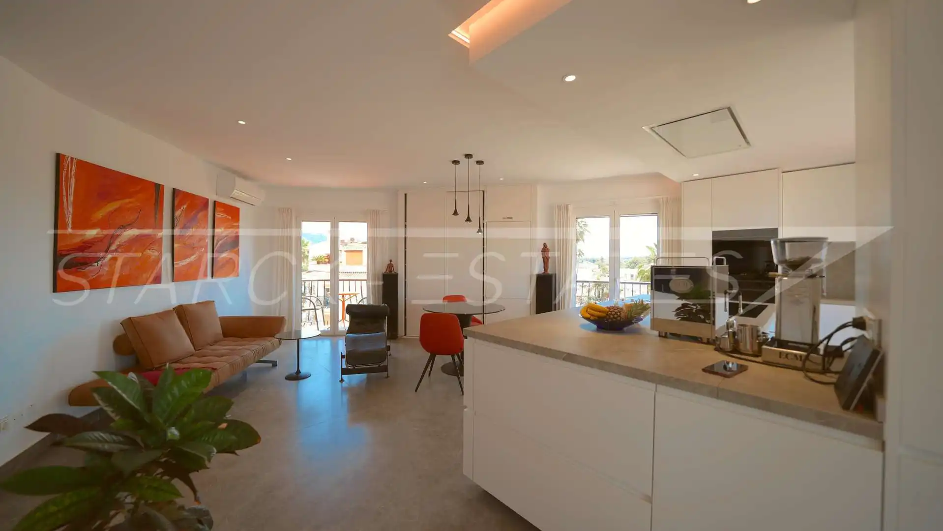 Cocina de Ático en venta en Dénia con Aire acondicionado, Jardín privado y Piscina