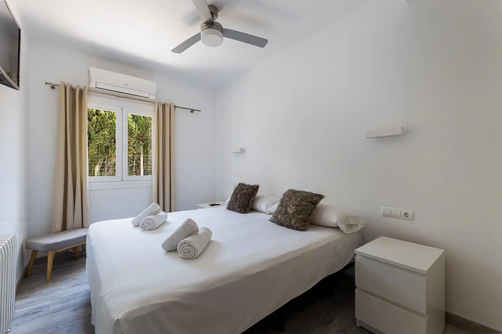 Dormitori de Casa o xalet en venda en  Palma de Mallorca amb Aire condicionat, Calefacció i Jardí privat
