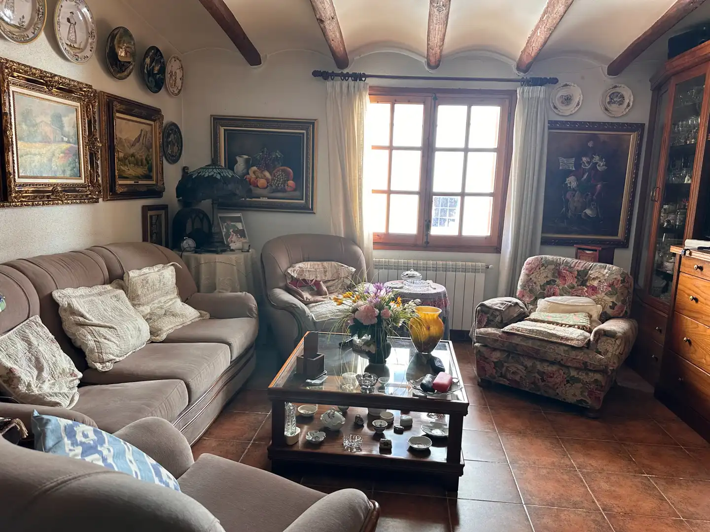 Living room of Houses for sale in Perafort  with Air Conditioner, Heating and Terrace