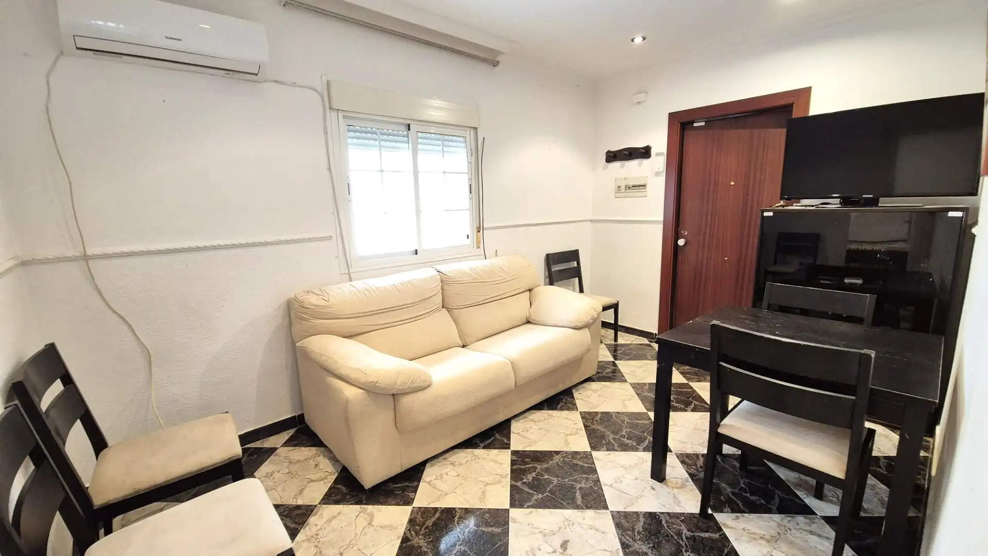 Sala de estar de Piso en venta en Badajoz con Aire acondicionado, Calefacción y Amueblado