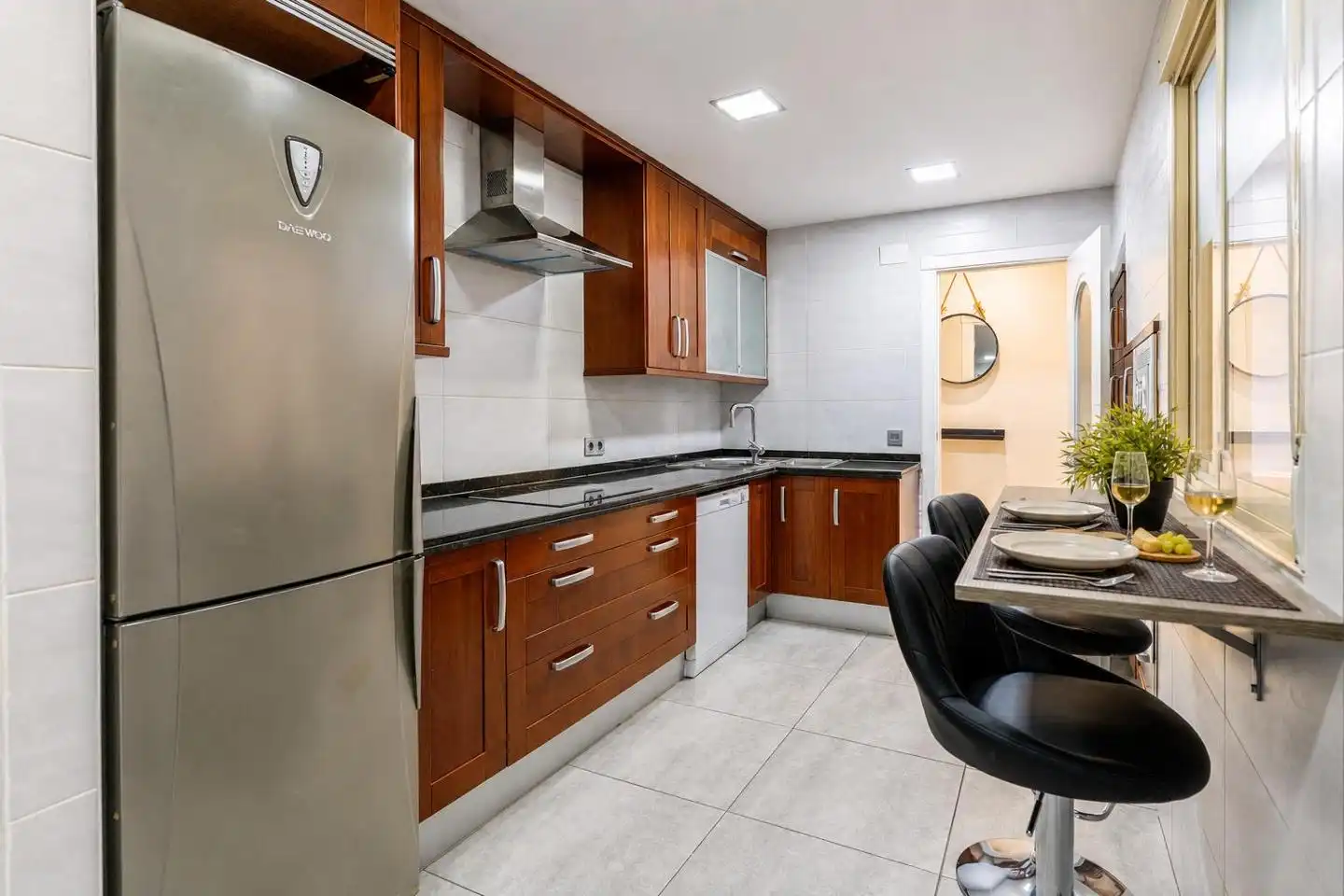 Küche von Maisonette zum Verkauf in Santa Pola mit Klimaanlage, Terrasse und Möbliert