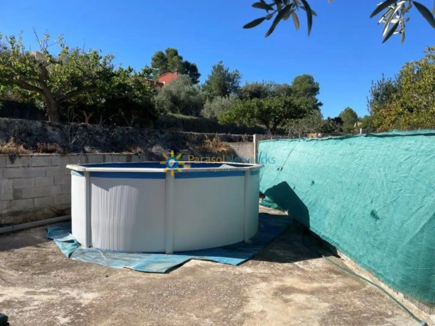 Piscina de Casa o chalet en venta en Ontinyent con Jardín privado, Terraza y Trastero