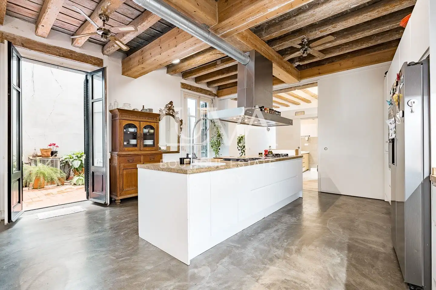 Cocina de Apartamento en venta en Barcelona con Aire acondicionado, Calefacción y Terraza