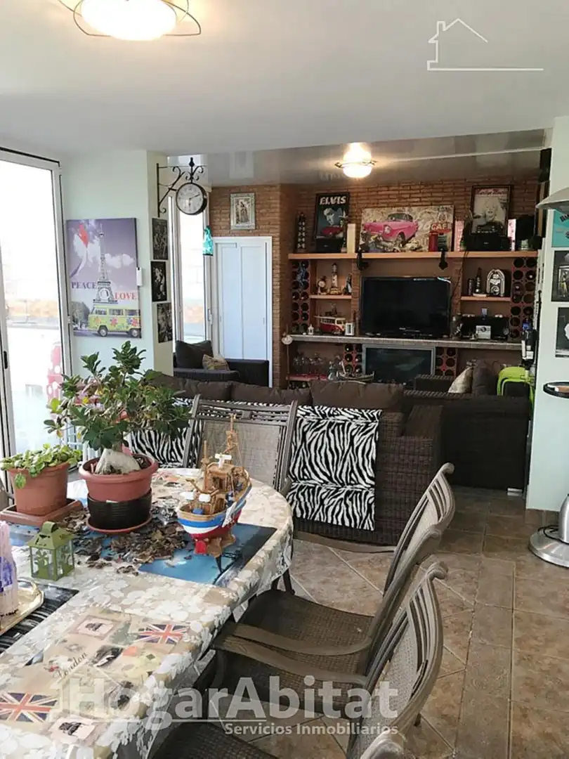 Sala d'estar de Casa o xalet en venda en Carboneras amb Aire condicionat, Terrassa i Piscina comunitària