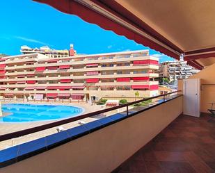 Exterior view of Apartment to rent in Santiago del Teide  with Air Conditioner and Terrace