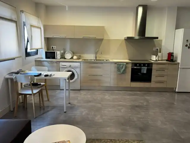 Küche von Büro zum Verkauf in Mollet del Vallès mit Klimaanlage, Terrasse und Abstellraum