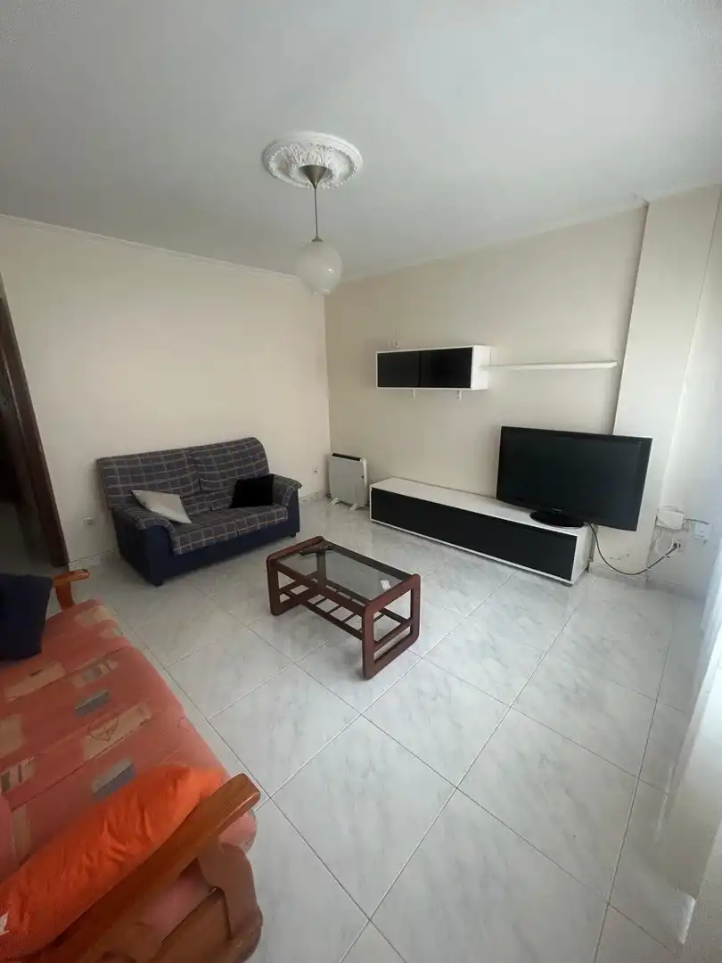 Living room of Flat for rent in A Pobra do Caramiñal  with Furnished