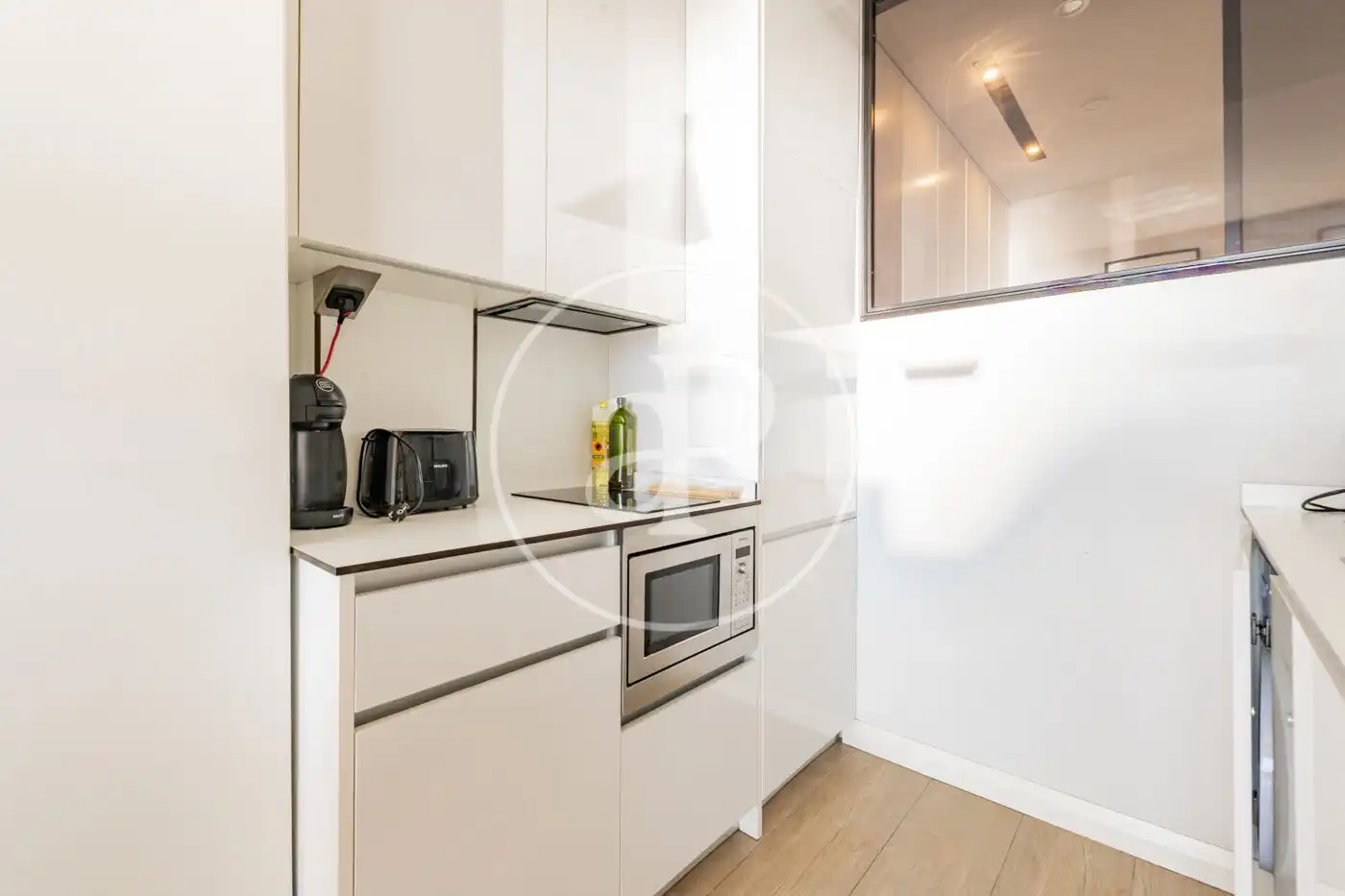 Küche von Wohnung zur Miete in Madrid mit Klimaanlage, Heizung und Möbliert