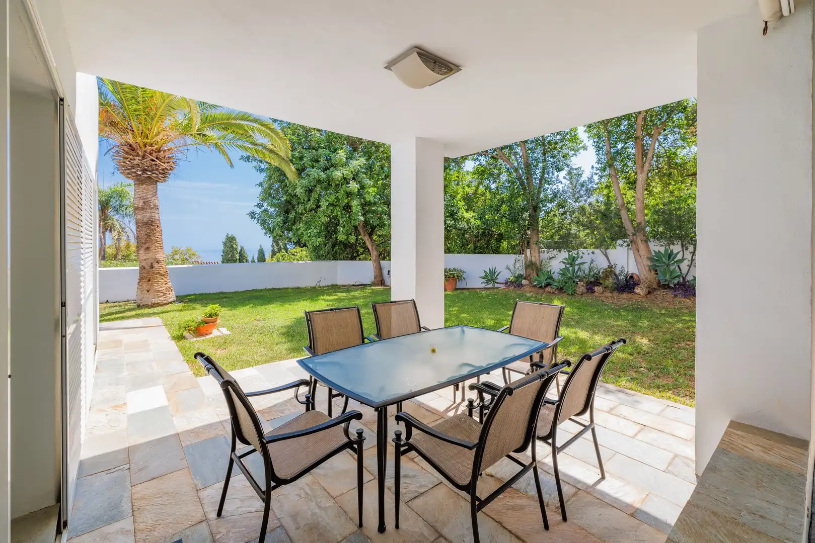 Jardín de Casa o chalet en venta en Benalmádena con Aire acondicionado, Calefacción y Jardín privado