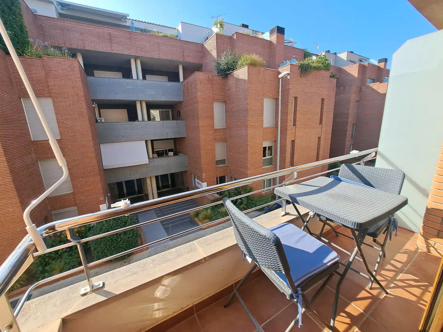 Terrassa de Casa adosada en venda en Mollerussa amb Calefacció, Parquet i Terrassa
