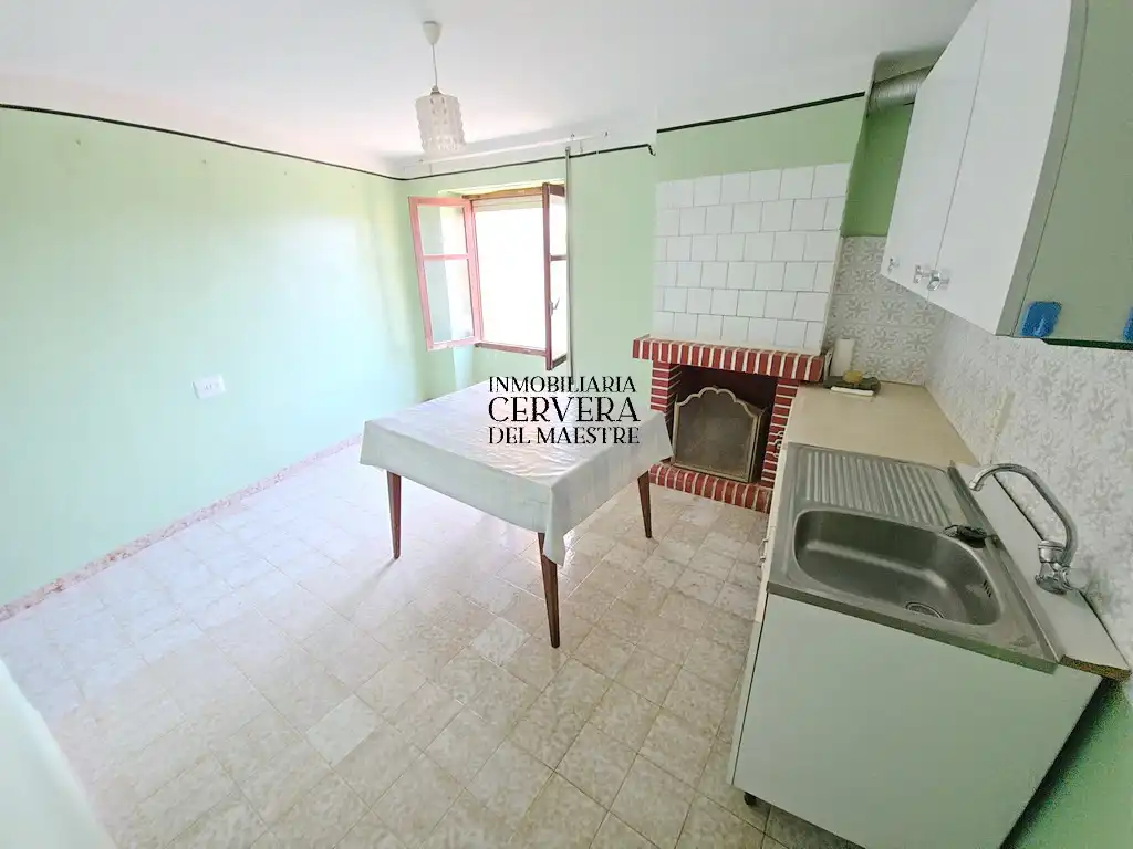 Vista exterior de Casa o xalet en venda en Cervera del Maestre