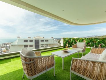 Apartamento con balcón en venta en El Higuerón