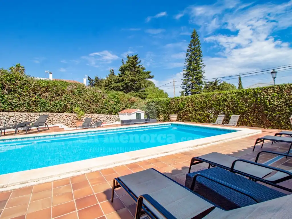 Piscina de Finca rústica en venta en Maó - Mahón con Aire acondicionado, Calefacción y Jardín privado