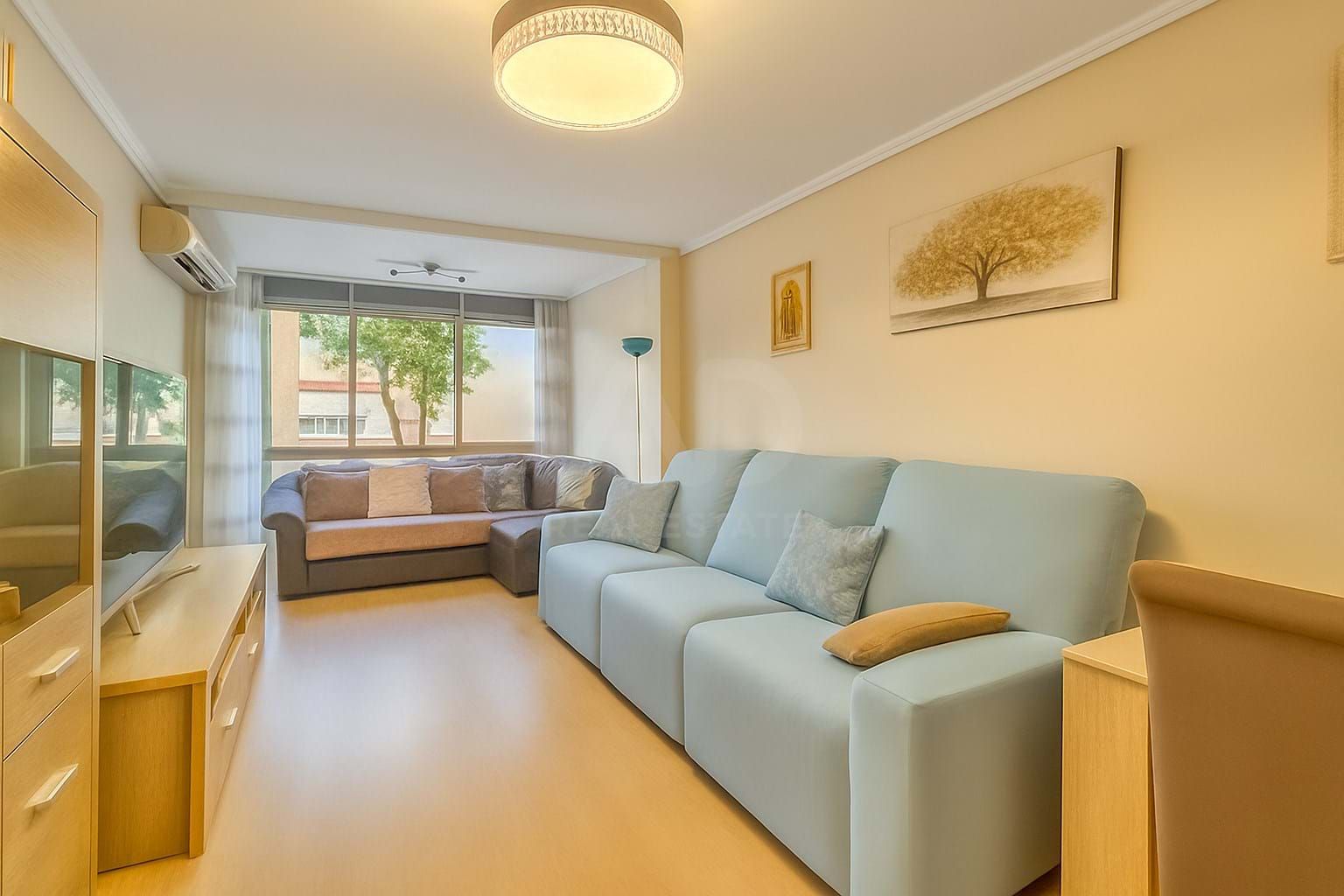 Sala de estar de Piso en venta en Alicante / Alacant con Aire acondicionado y Calefacción