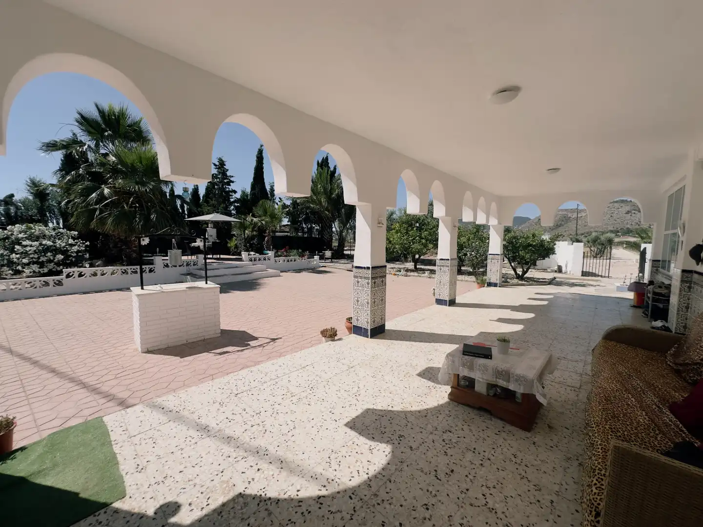 Terrassa de Casa o xalet en venda en Aspe amb Aire condicionat, Calefacció i Jardí privat