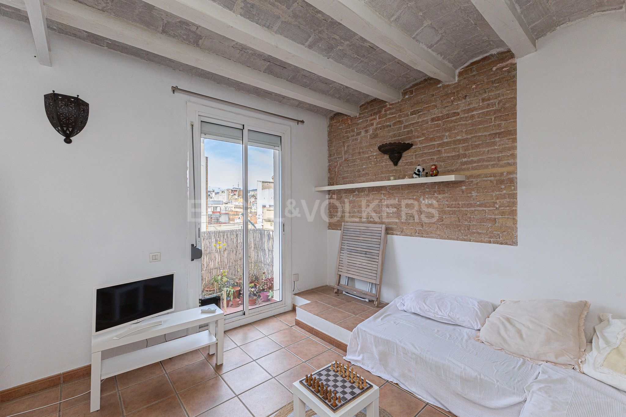 Vista exterior de Apartament en venda en  Barcelona Capital amb Calefacció i Balcó