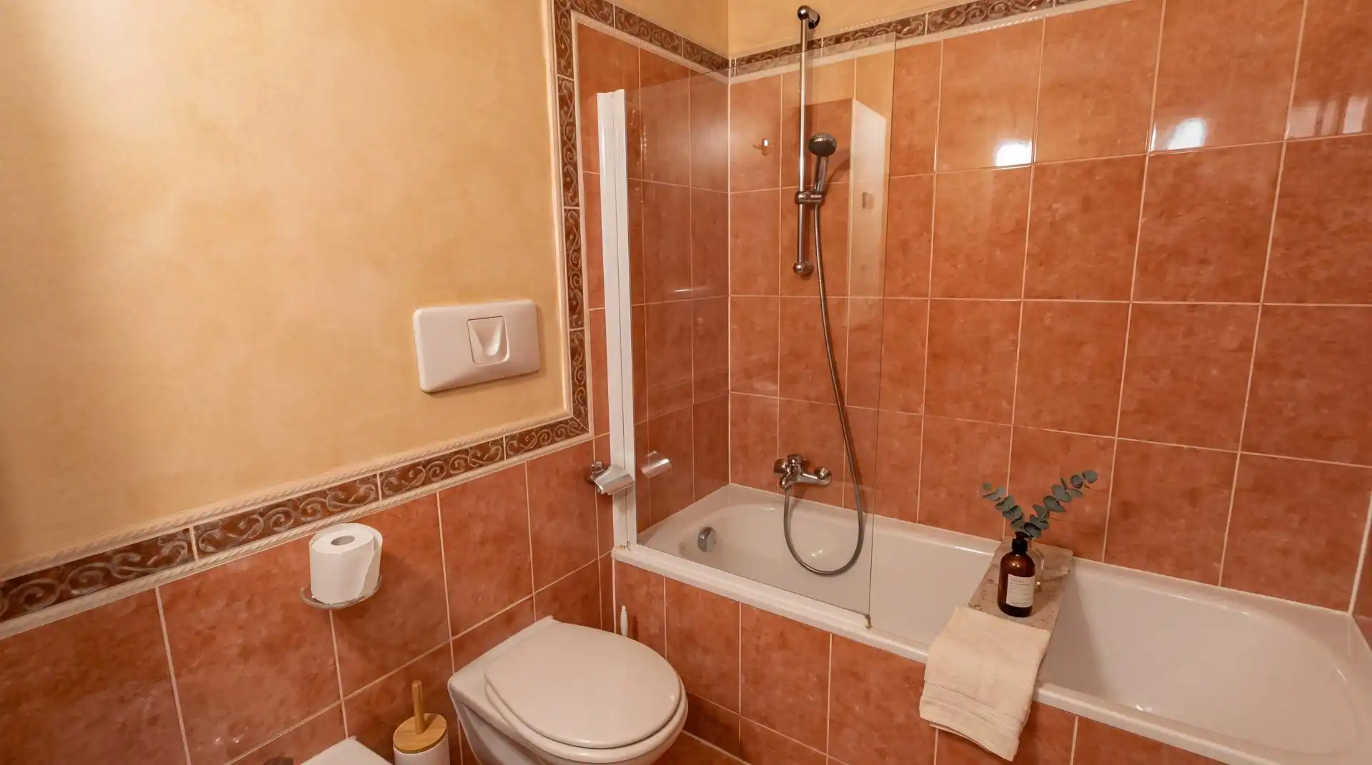 Baño de Apartamento en venta en Roquetas de Mar con Aire acondicionado, Calefacción y Terraza