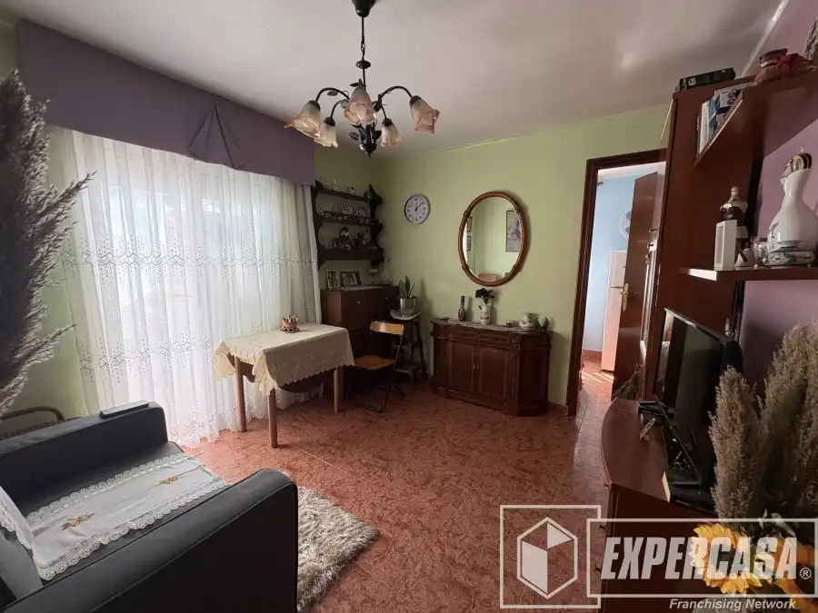 Sala de estar de Piso en venta en Castellón de la Plana / Castelló de la Plana con Amueblado