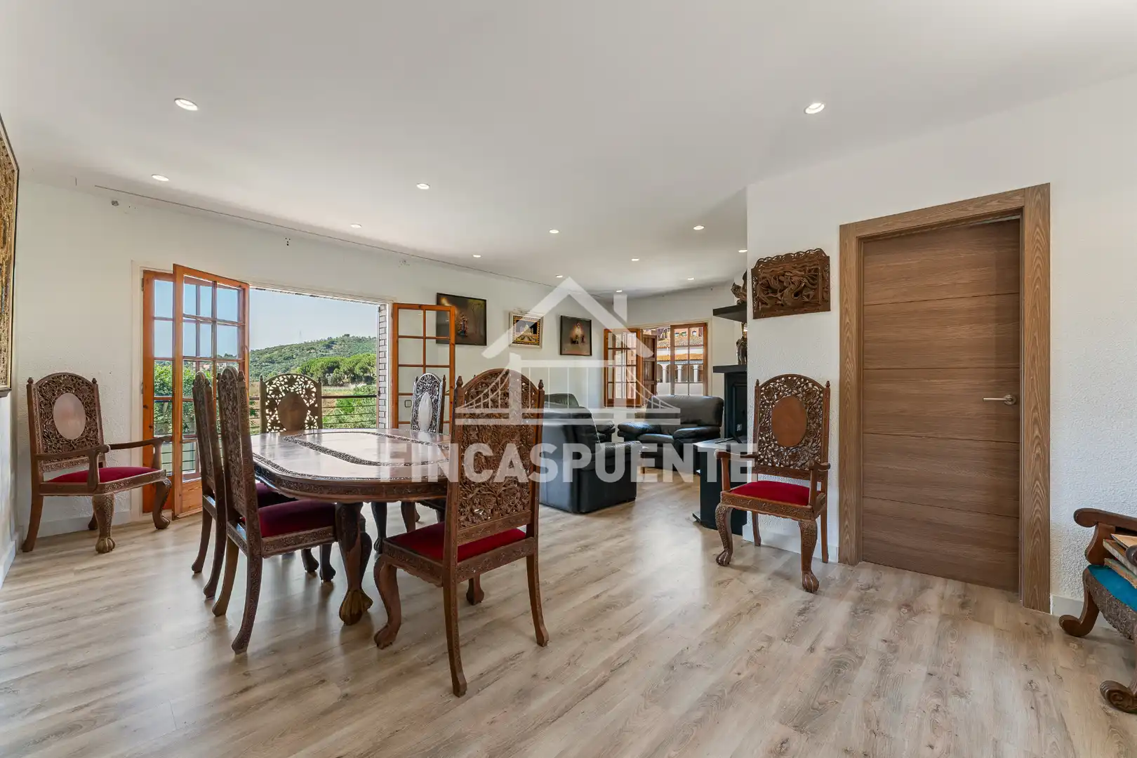 Vista exterior de Casa o chalet en venta en Tiana con Jardín privado, Terraza y Piscina