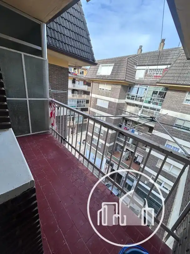 Balcony of Flat for sale in Medina de Pomar