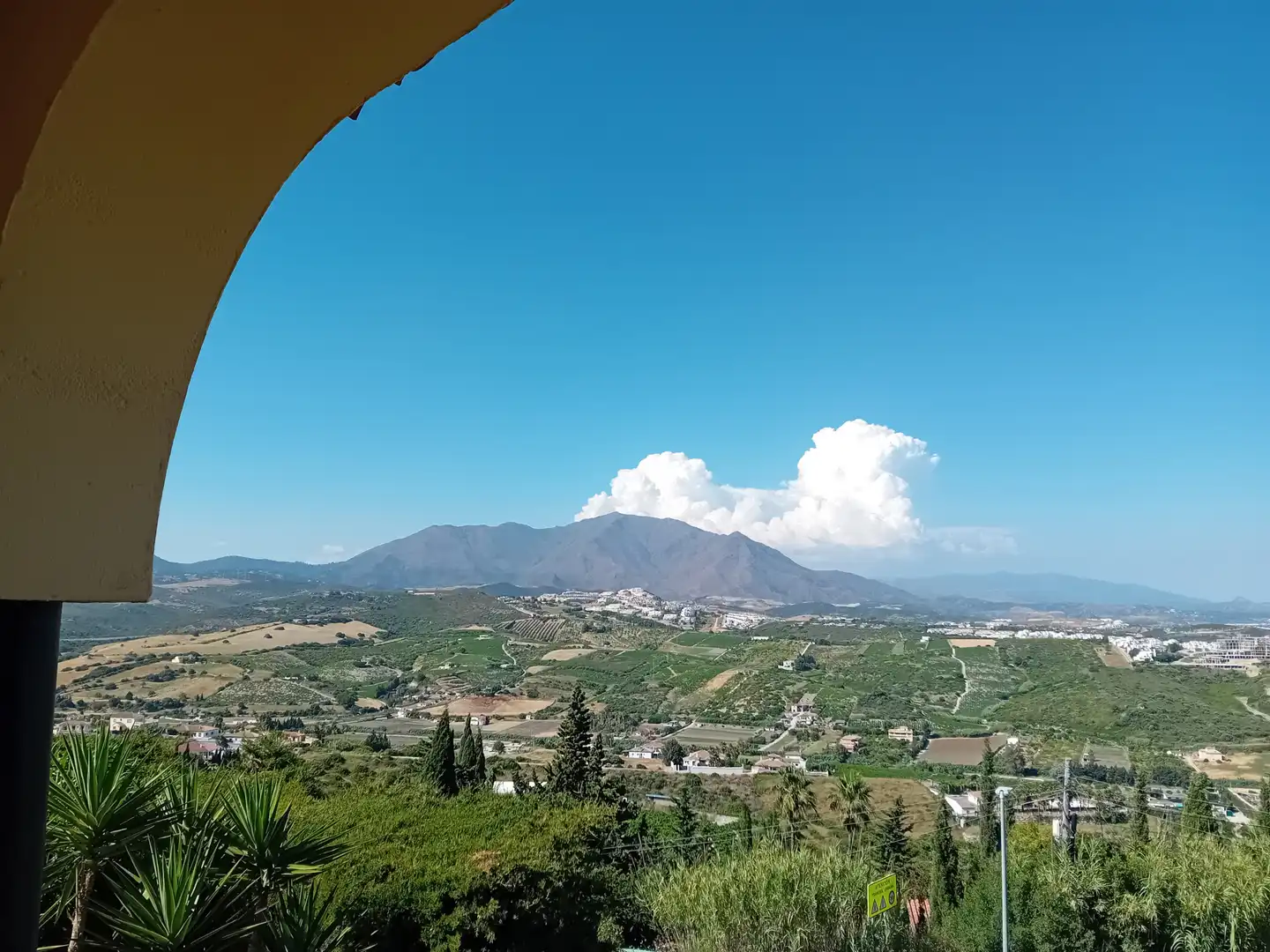 Exterior view of Detached homes for sale in Manilva  with Air Conditioner, Private garden and Terrace