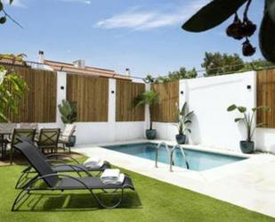 Swimming pool of House or chalet for sale in Marbella  with Air Conditioner, Terrace and Swimming Pool