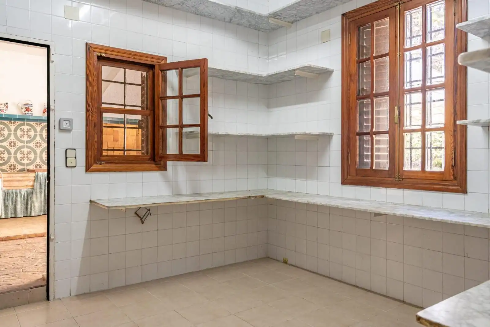 Cocina de Casa o chalet de alquiler en El Puig de Santa Maria con Calefacción, Jardín privado y Terraza