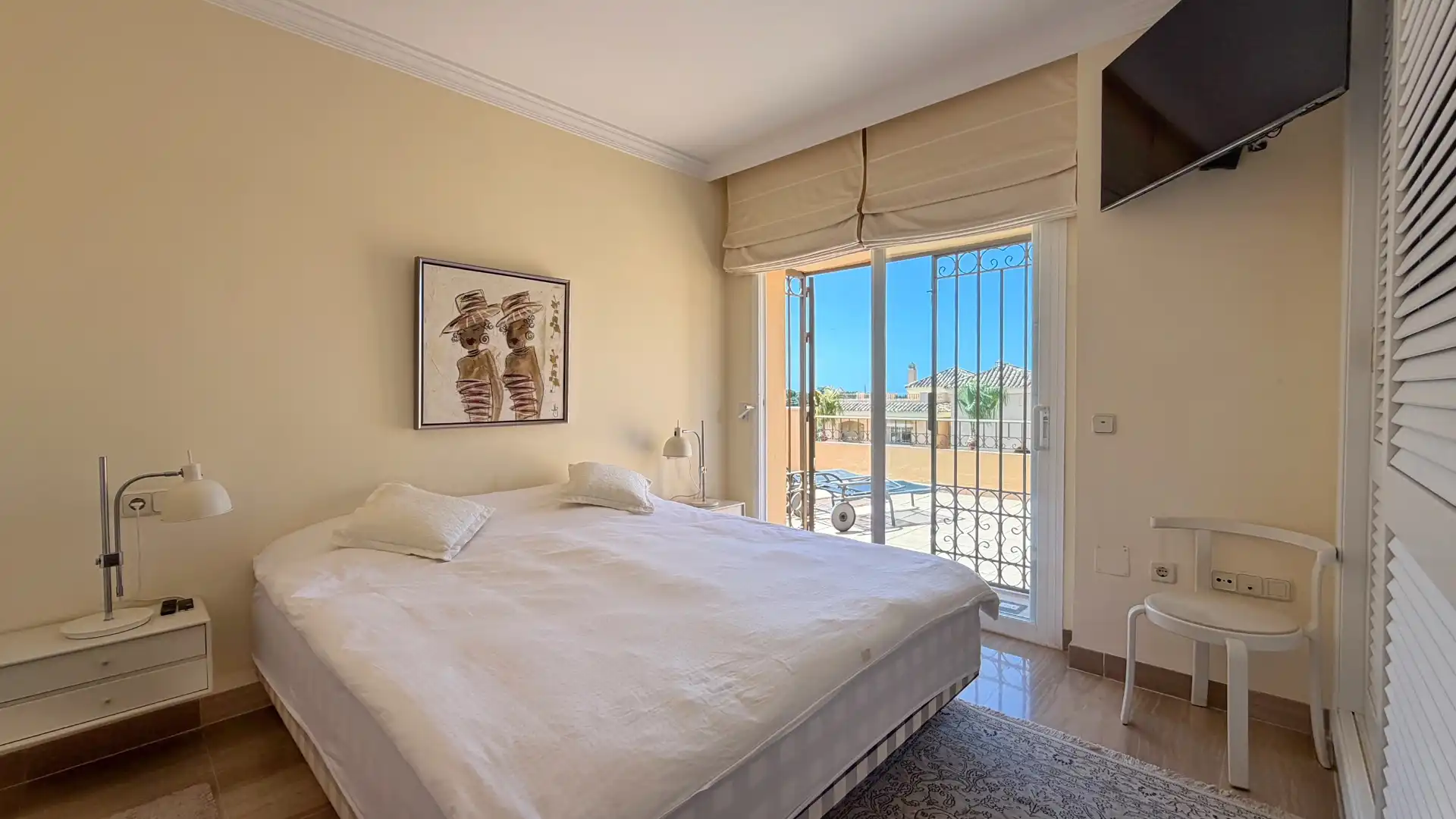 Dormitori de Àtic en venda en Marbella amb Aire condicionat, Calefacció i Terrassa
