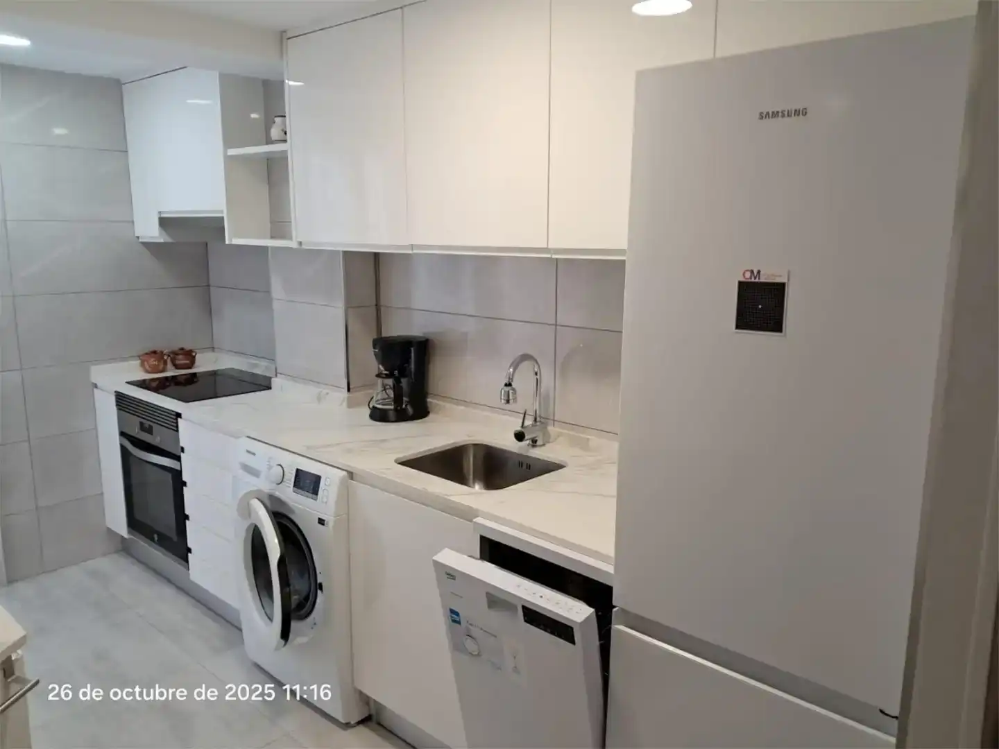 Cuina de Apartament en venda en Miramar amb Aire condicionat, Piscina i Balcó