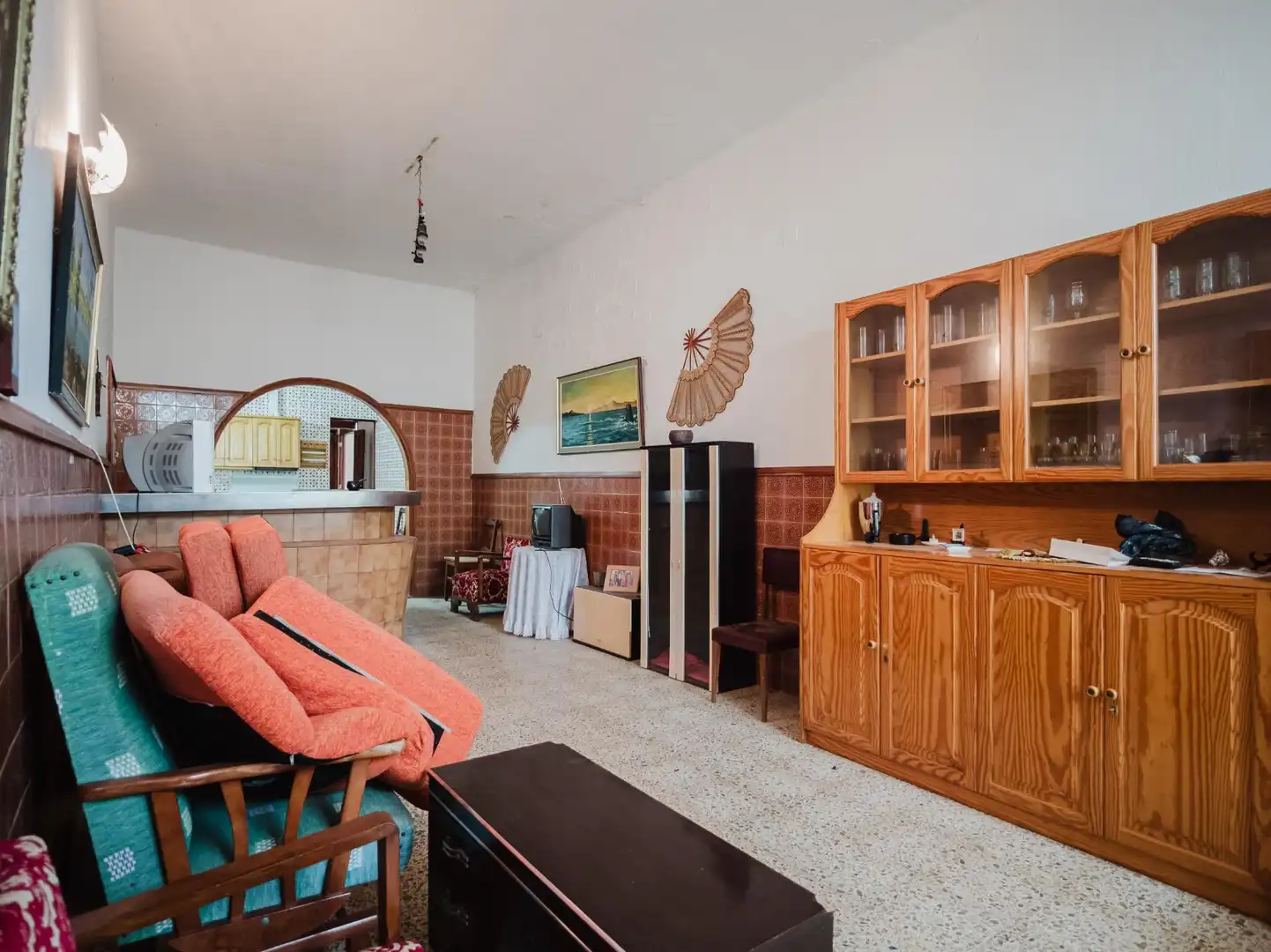 Living room of Houses for sale in Moya (Las Palmas)  with Private garden, Terrace and Balcony