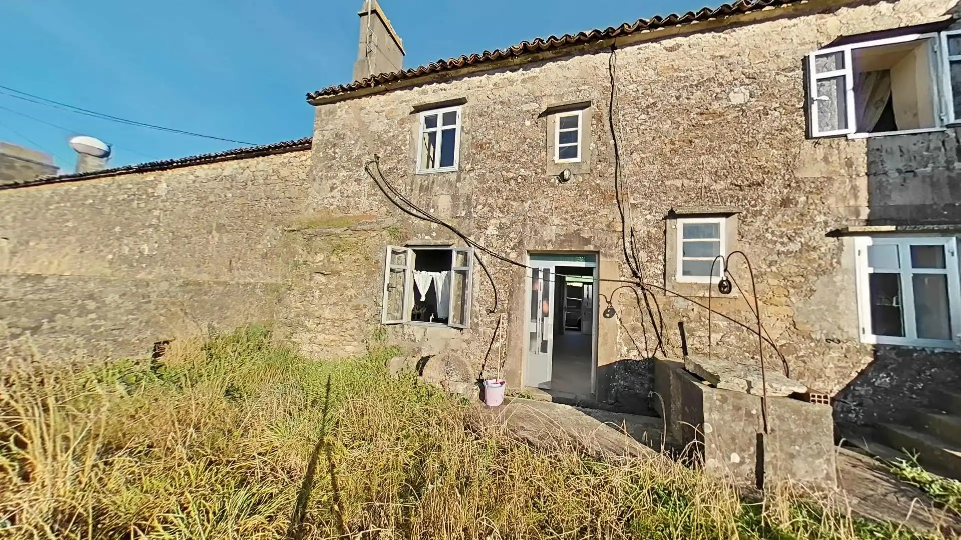 Vista exterior de Finca rústica en venda en Negreira