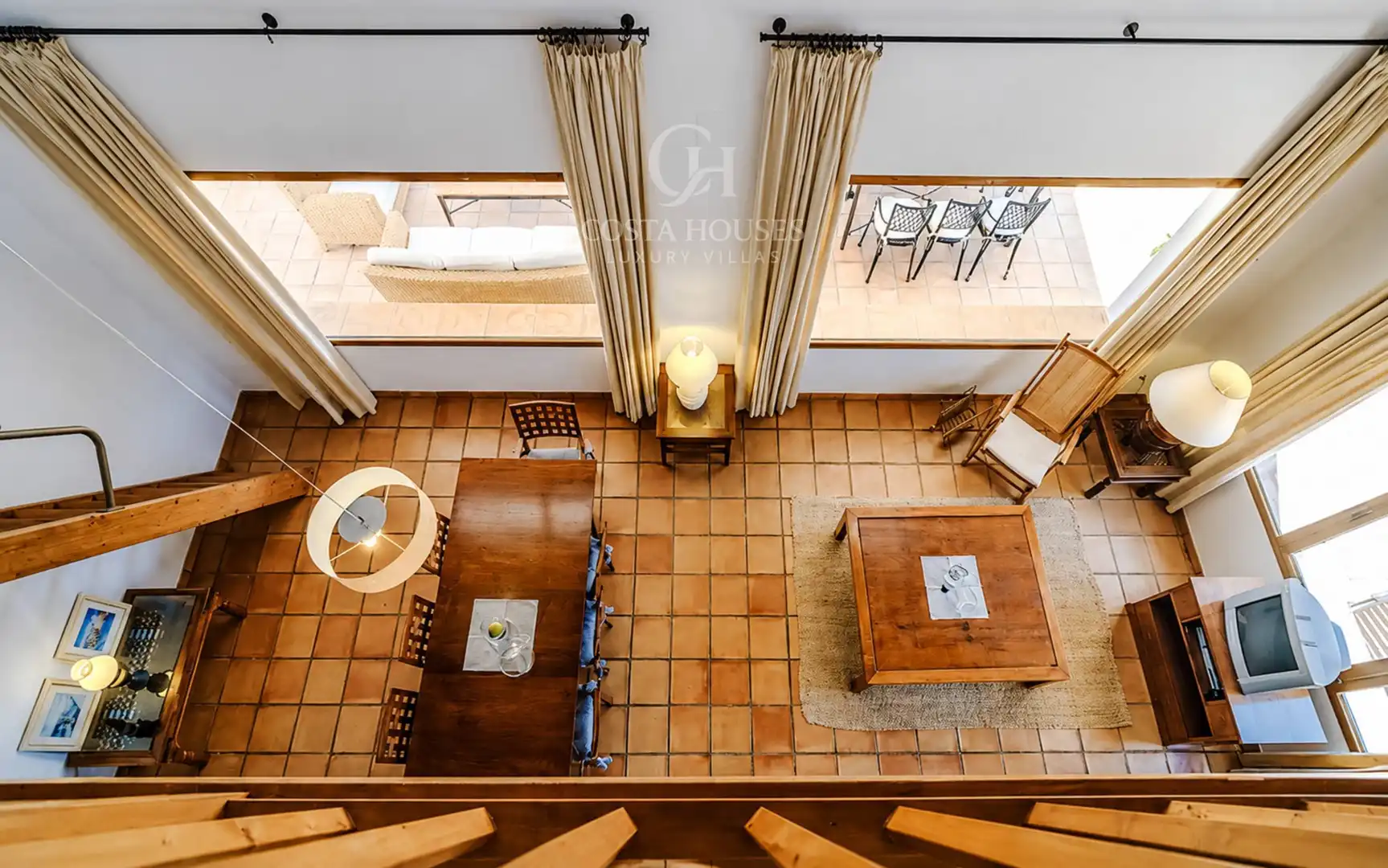 Sala d'estar de Casa o xalet en venda en Jávea / Xàbia amb Calefacció, Jardí privat i Terrassa