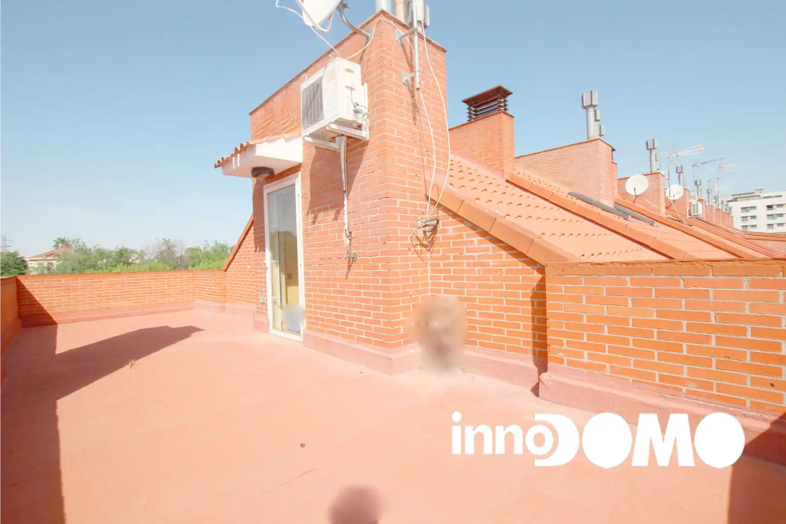 Terrassa de Casa adosada en venda en Getafe amb Aire condicionat, Calefacció i Jardí privat
