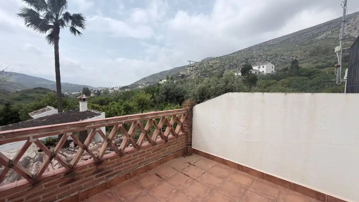Exterior view of Country homes for rent in Valle de Abdalajís  with Air Conditioner, Heating and Private garden